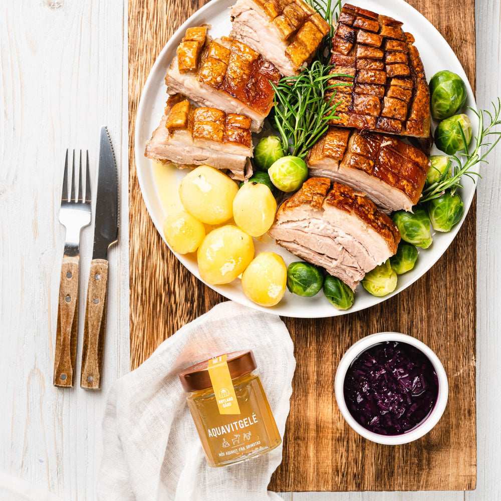 NORSK-AQUAVITGELÉ-TIL-JULEMATEN Røyland Gård AS