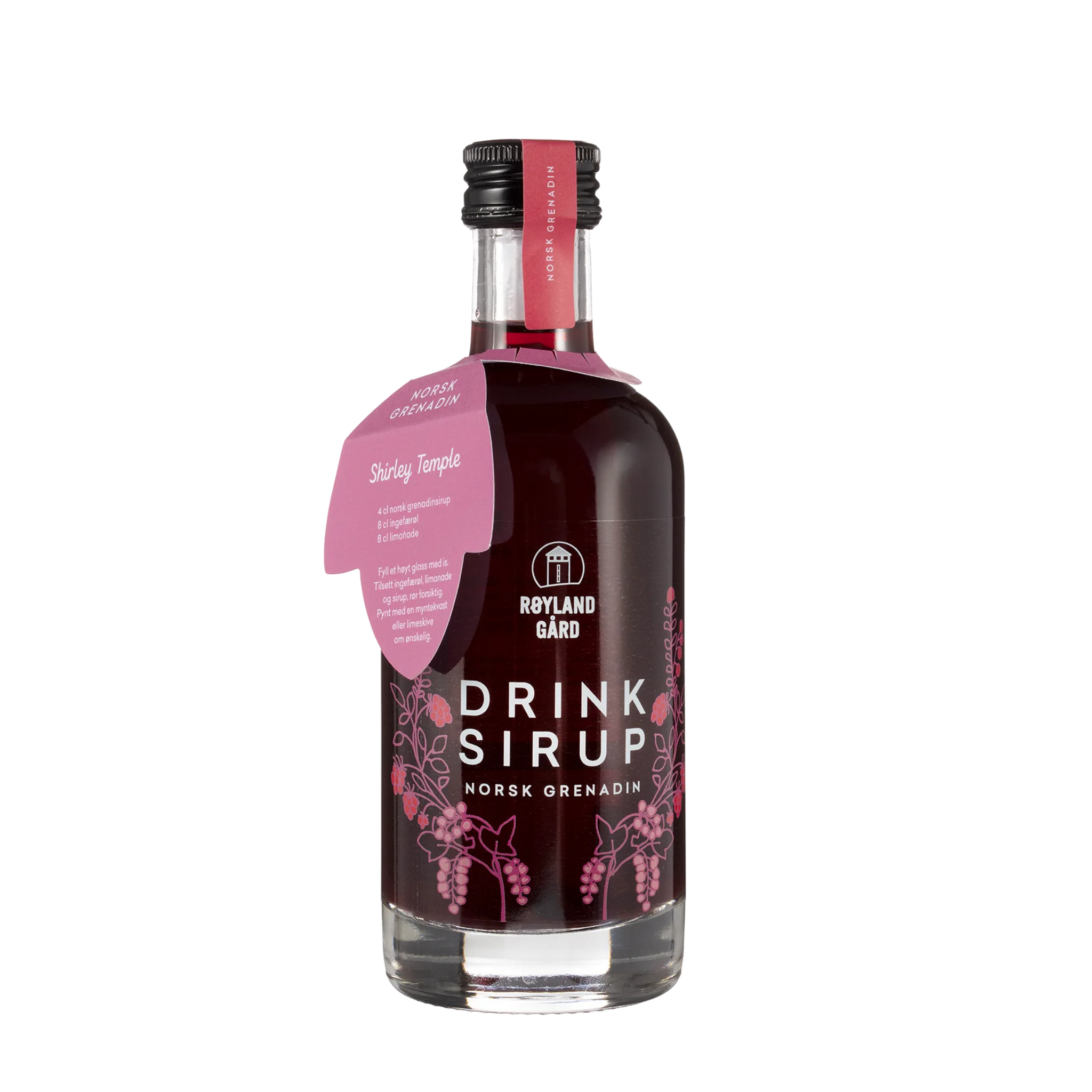 Drinksirup Norsk Grenadin fra Røyland Gård